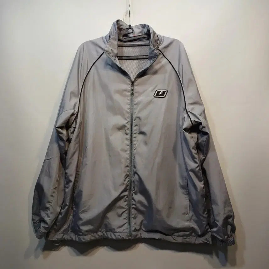 [BUNJANG] Generic Gray Windbreaker Jacket / 회색 바람막이 점퍼100~105사이즈 봄가을 62212
