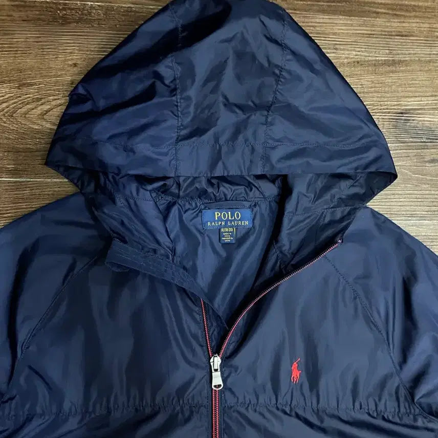 [BUNJANG] Polo Ralph Lauren Polyshell Windbreaker Jacket Navy / 폴로 랄프로렌 폴리쉘 바람막이 자켓 네이비