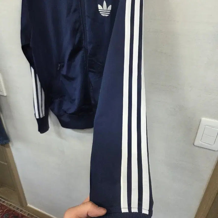 [BUNJANG] Adidas Firebird Track Top Navy Jersey / 아디다스 파이어버드 트랙탑 져지 네이비 100