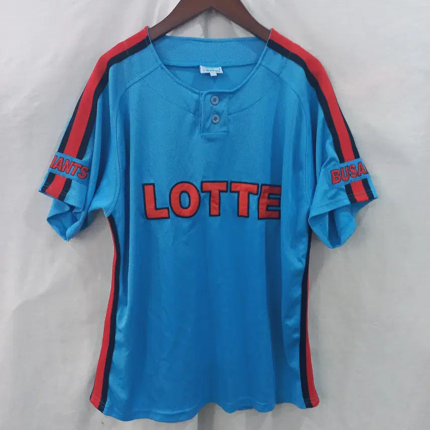 [BUNJANG] Lotte Giants Smurf Training Uniform / 롯데자이언츠 스머프 트레이닝복  100
