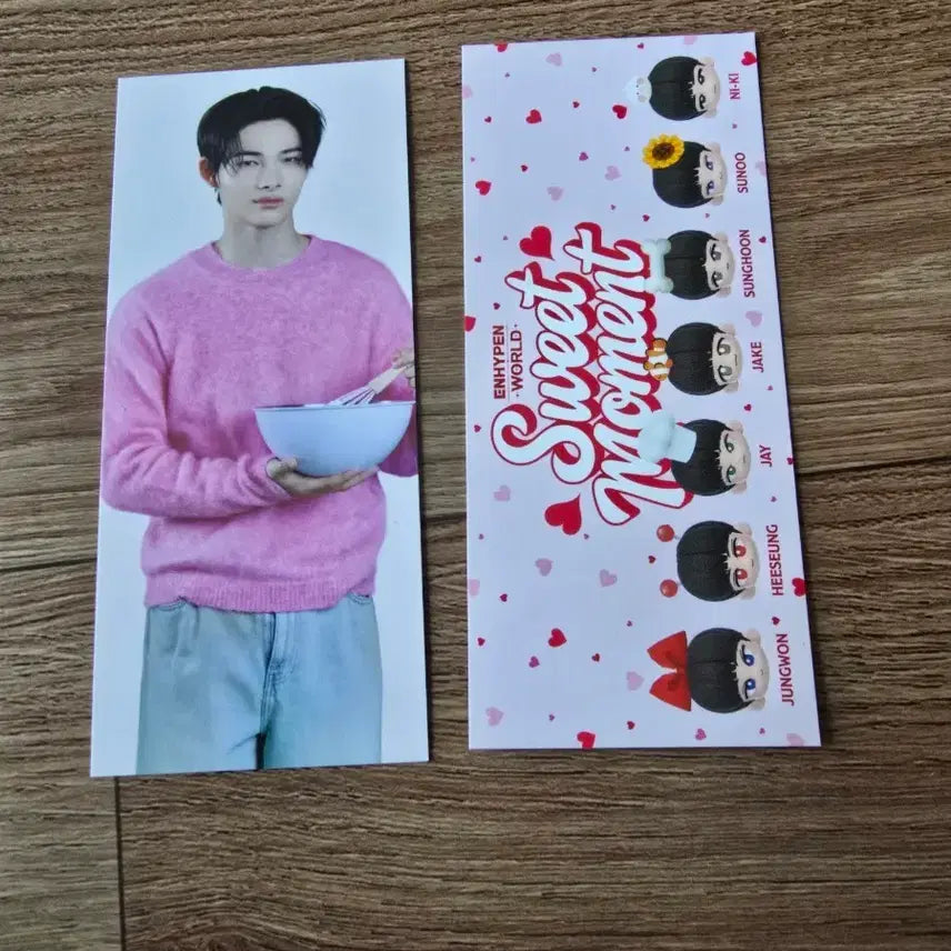 [BUNJANG] ENHYPEN Sweet Moment Bookmark / 엔하이픈 스위트모먼트 Sweet Moment 북마크팝니다