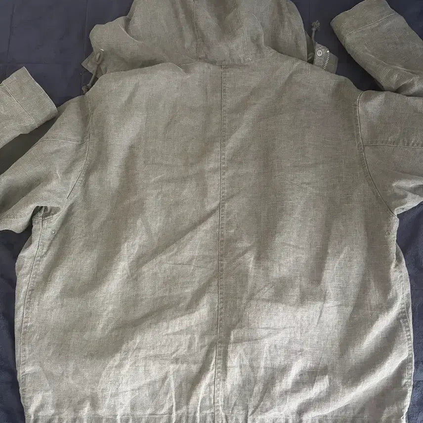 [BUNJANG] Stussy Waxed Linen Short Parka Jacket / 스투시 자켓