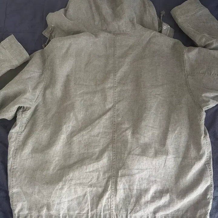 [BUNJANG] Stussy Waxed Linen Short Parka Jacket / 스투시 자켓