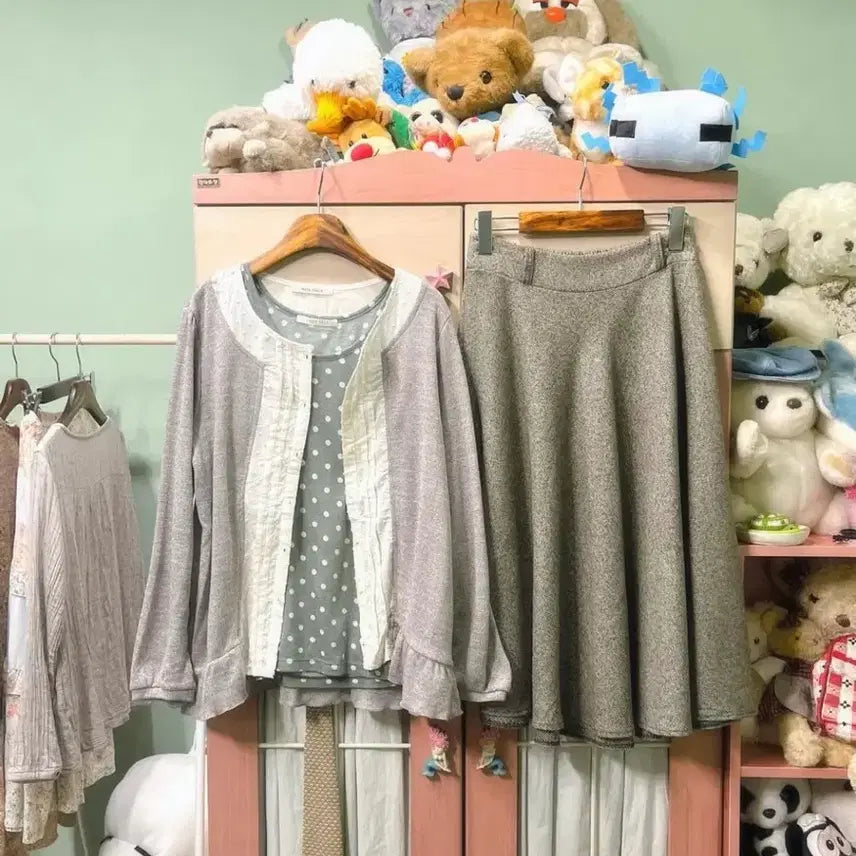 [BUNJANG] Kamomesanzang Mori Style Set / 카모메산장 청순 모리 세트 / 모리걸 할모리