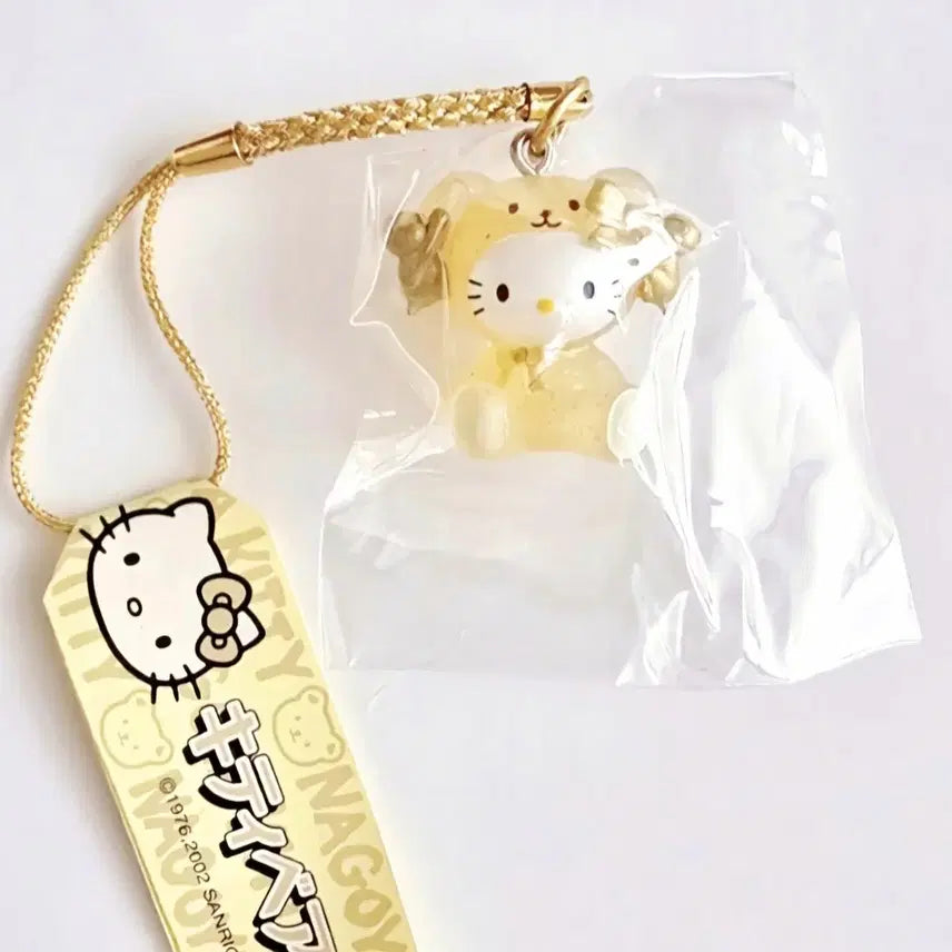 [BUNJANG] Kitty Teddy Bear Nagoya Strap / 테디베어 키티, 곰 키티스트랩, 나고야 키티스트랩
