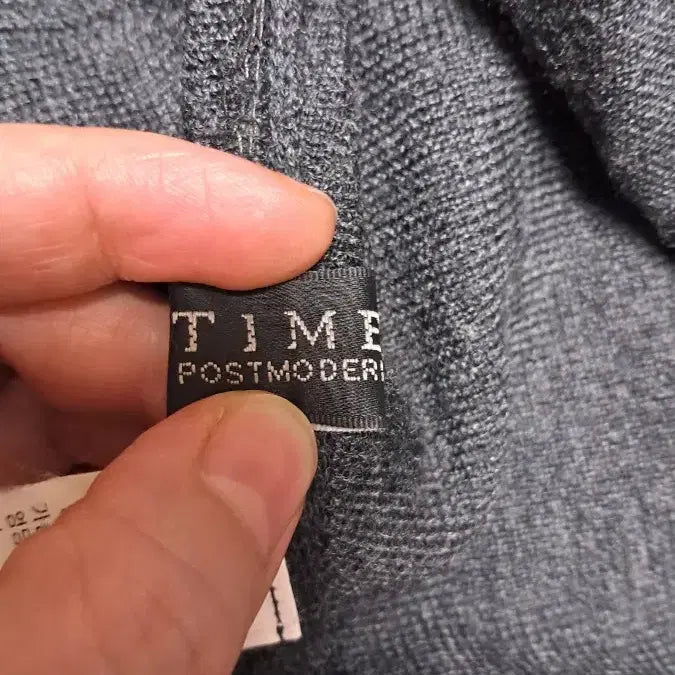 [BUNJANG] Time Wool Knit Sweater / 타임 울 니트양모 100%