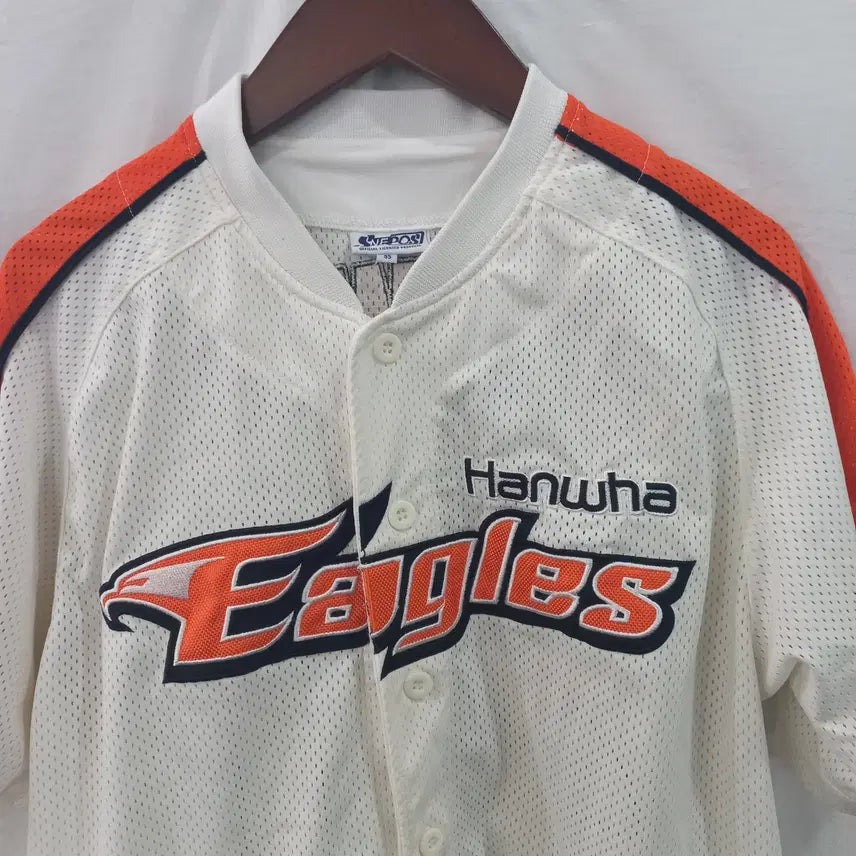 [BUNJANG] Hanwha Eagles Song Jin-woo English Jersey (Size 95) / 한화이글스  송진우 영어유니폼 95