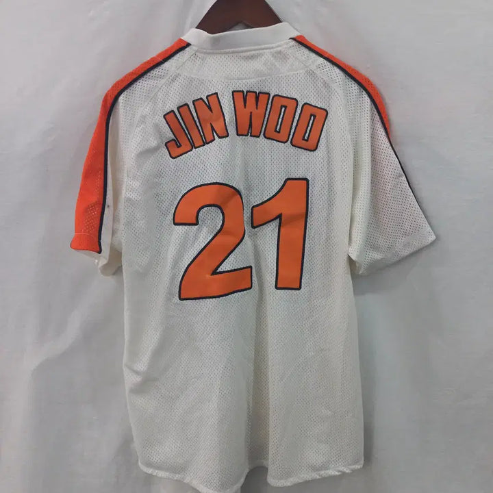 [BUNJANG] Hanwha Eagles Song Jin-woo English Jersey (Size 95) / 한화이글스  송진우 영어유니폼 95