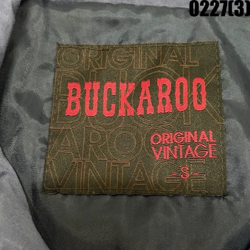 [BUNJANG] S Buckaroo Navy Parka Jacket / S 버커루 네이비 야상 자켓 0227(3)