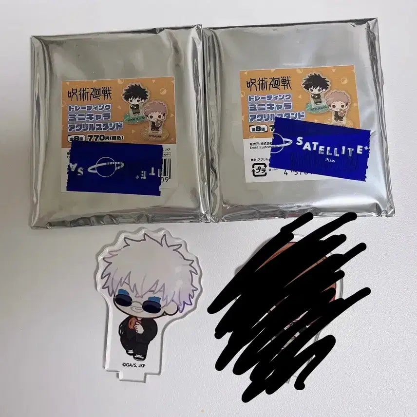 [BUNJANG] Jujutsu Kaisen Plaza Gojo Satoru Acrylic Figure / 일괄) 주술회전 기고 플라자 gigo 팝업 고죠 사토루 미니 아크릴