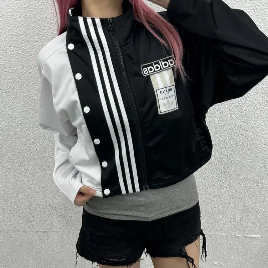 [BUNJANG] Adidas Adibreak Cropped Jacket - S / 아디다스 아디브레이크 크롭 자켓 S