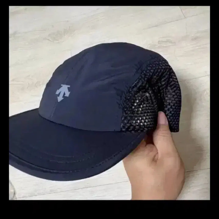[BUNJANG] Descente Navy Mesh Cap Running Cap / 데상트 네이비 메쉬캡 모자 (새상품) 러닝캡