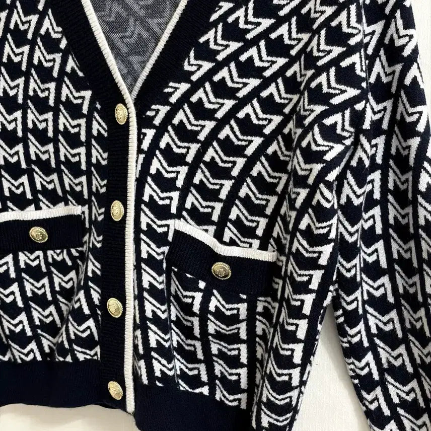 [BUNJANG] Maje Monogram Cardigan / maje 마쥬 모노그램 가디건
