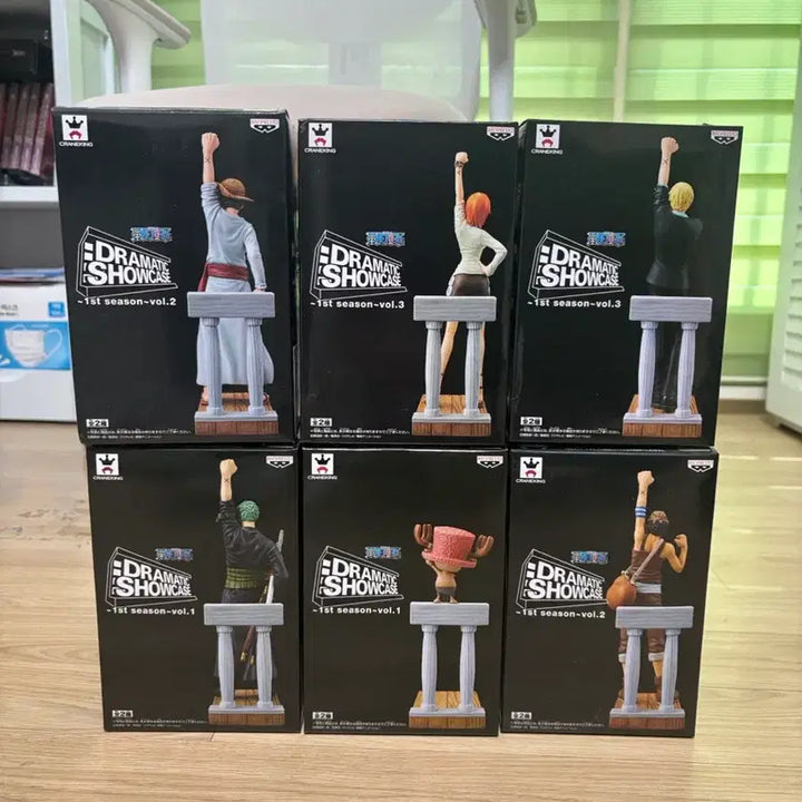 [BUNJANG] One Piece Dramatic Showcase Figure Bundle Set / 전 미개봉)원피스 동료의 증표 드라마틱 쇼케이스 피규어 6종세트