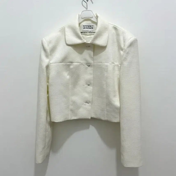 [BUNJANG] WITHOUT SUMMER Tweed Crop Jacket Ivory / WITHOUT SUMMER  트위드 크롭 자켓 아이보리