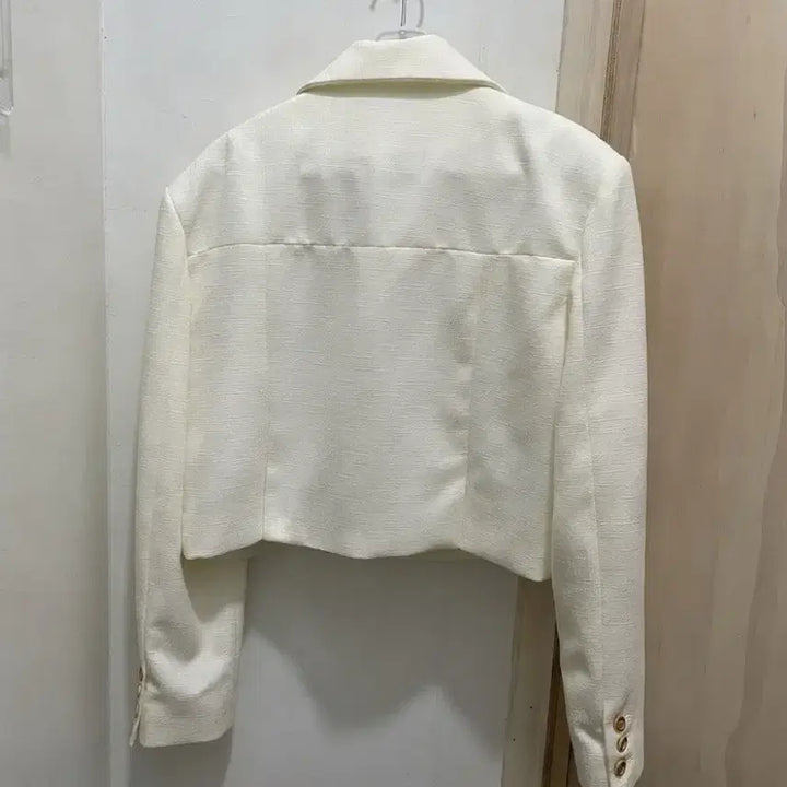 [BUNJANG] WITHOUT SUMMER Tweed Crop Jacket Ivory / WITHOUT SUMMER  트위드 크롭 자켓 아이보리