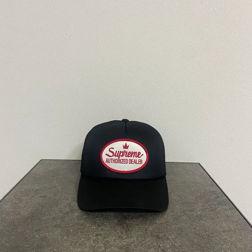 [BUNJANG] Supreme Mesh Back Ball Cap Hat / (OS) 슈프림 5패널 메쉬 백 볼캡 모자 오서라이즈 블랙