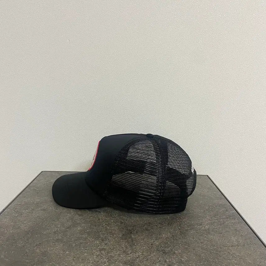 [BUNJANG] Supreme Mesh Back Ball Cap Hat / (OS) 슈프림 5패널 메쉬 백 볼캡 모자 오서라이즈 블랙