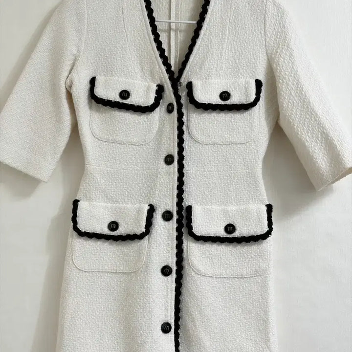 [BUNJANG] Maje Tweed Dress / 마쥬 트위드 원피스