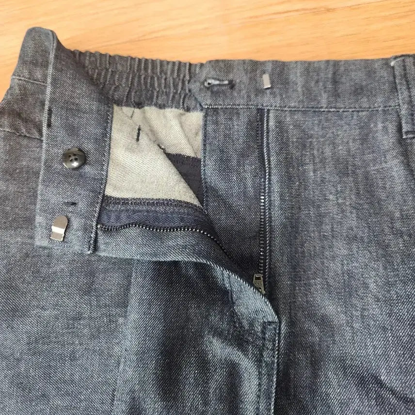 [BUNJANG] DKNY Blue Denim Long Skirt / DKNY 청색 데님 롱 스커트