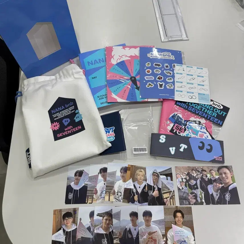 [BUNJANG] SEVENTEEN Nana's Lodgings Kit Bundle Set / 세븐틴 나나민박 키트 특전포함 포카제외 전체