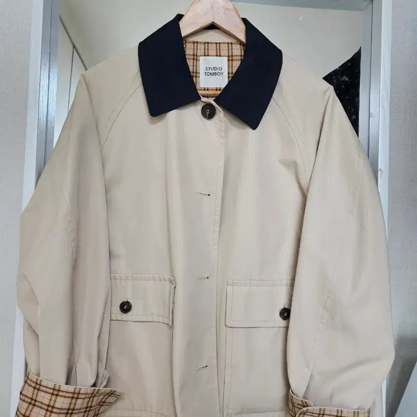 [BUNJANG] Tomboy Cotton Work Jacket / 톰보이 코튼 워크자켓