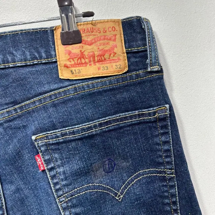 [BUNJANG] Levi's 513 Denim Jeans / 리바이스 513 데님 청바지 팬츠 32사이즈