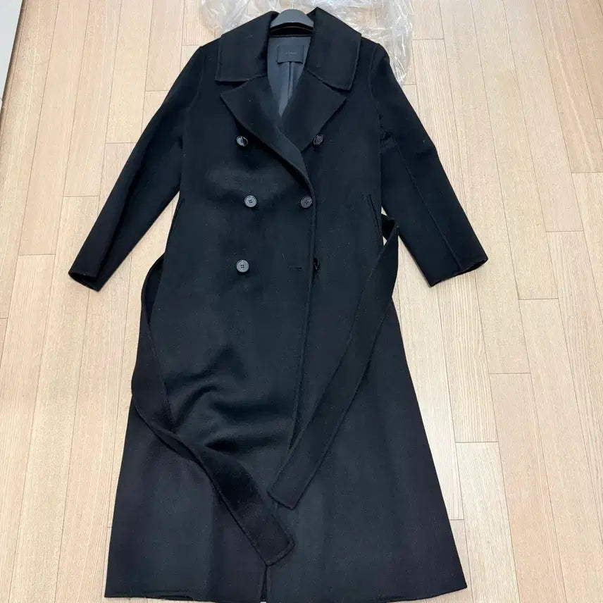 [BUNJANG] De Atere Handmade Long Coat / 핸드메이드 롱코드 블랙