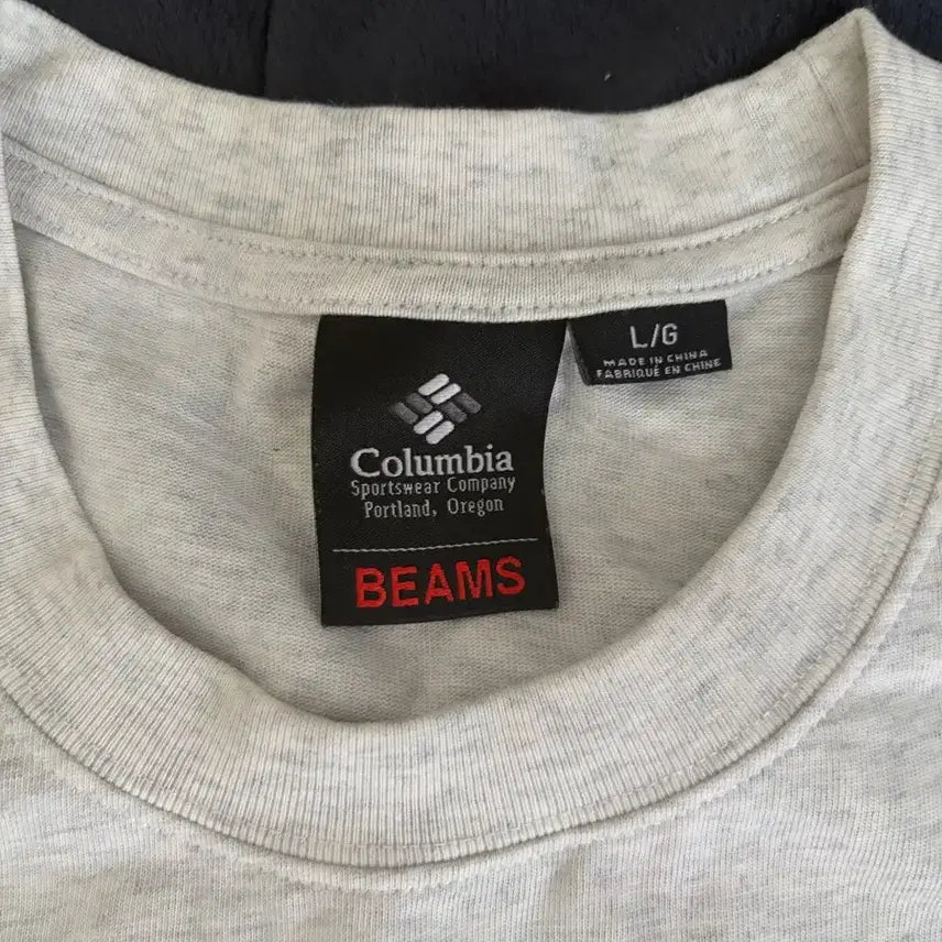 [BUNJANG] BEAMS Columbia Collection Short Sleeve T-Shirt - Size L / 빔즈 컬럼비아 반팔티