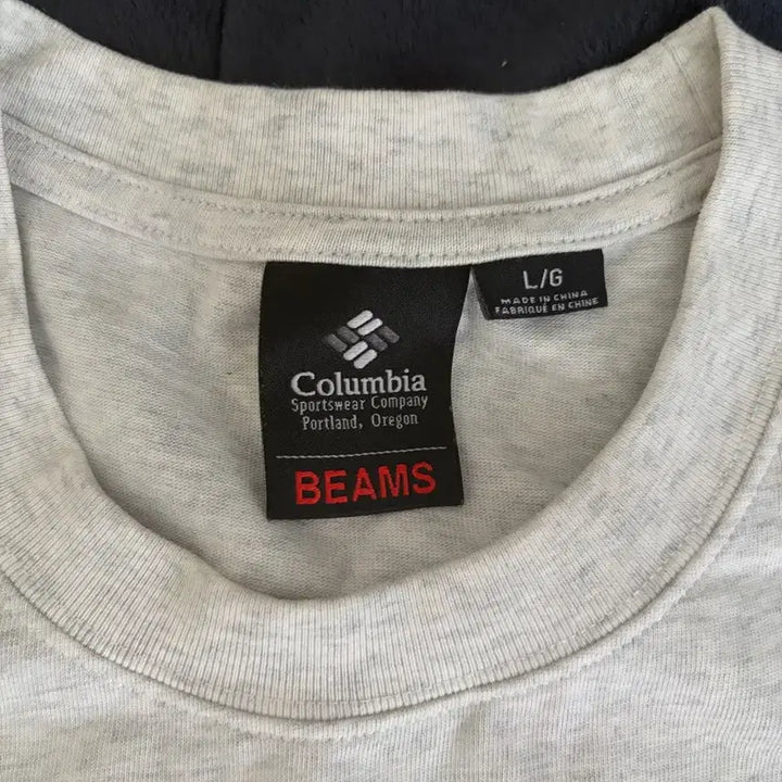 [BUNJANG] BEAMS Columbia Collection Short Sleeve T-Shirt - Size L / 빔즈 컬럼비아 반팔티