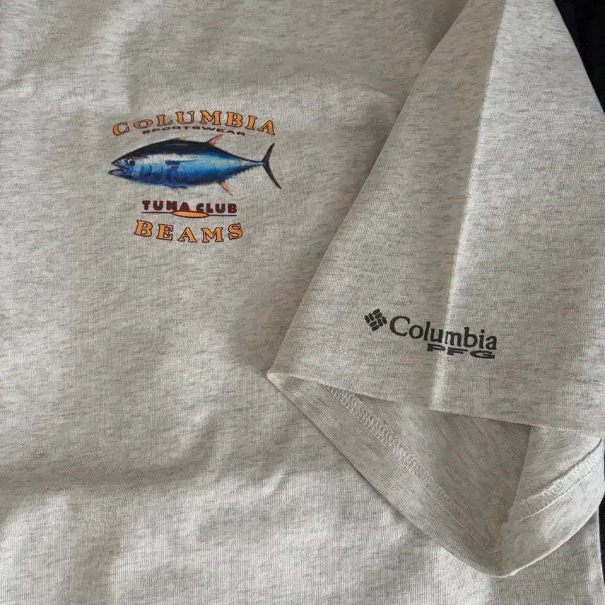 [BUNJANG] BEAMS Columbia Collection Short Sleeve T-Shirt - Size L / 빔즈 컬럼비아 반팔티