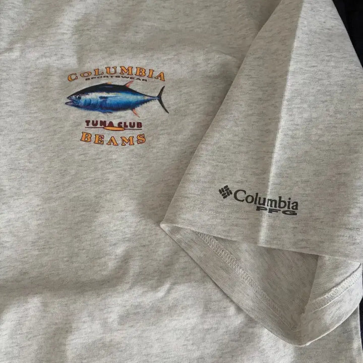 [BUNJANG] BEAMS Columbia Collection Short Sleeve T-Shirt - Size L / 빔즈 컬럼비아 반팔티