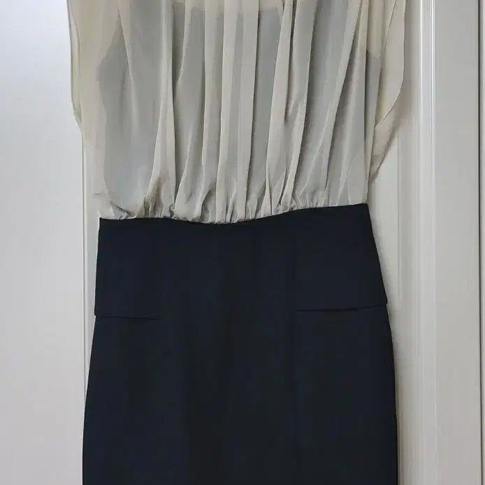 [BUNJANG] It MICHAA Chiffon See-through Two-piece Dress / 잇미샤쉬폰시스루 투피스형원피스55