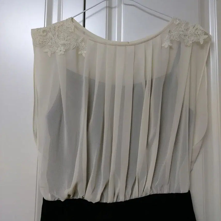 [BUNJANG] It MICHAA Chiffon See-through Two-piece Dress / 잇미샤쉬폰시스루 투피스형원피스55