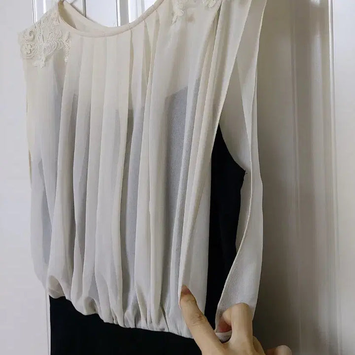 [BUNJANG] It MICHAA Chiffon See-through Two-piece Dress / 잇미샤쉬폰시스루 투피스형원피스55