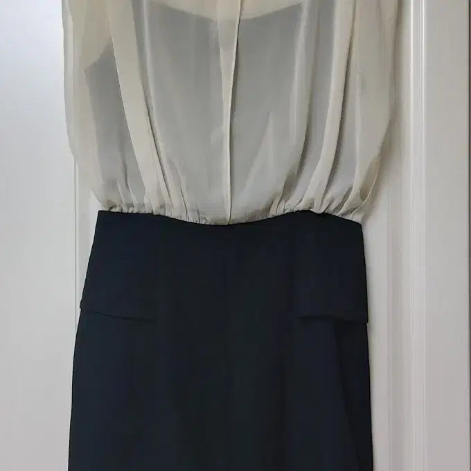 [BUNJANG] It MICHAA Chiffon See-through Two-piece Dress / 잇미샤쉬폰시스루 투피스형원피스55