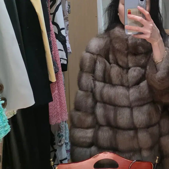 [BUNJANG] Sable Fur Coat / 세이블 팝니다