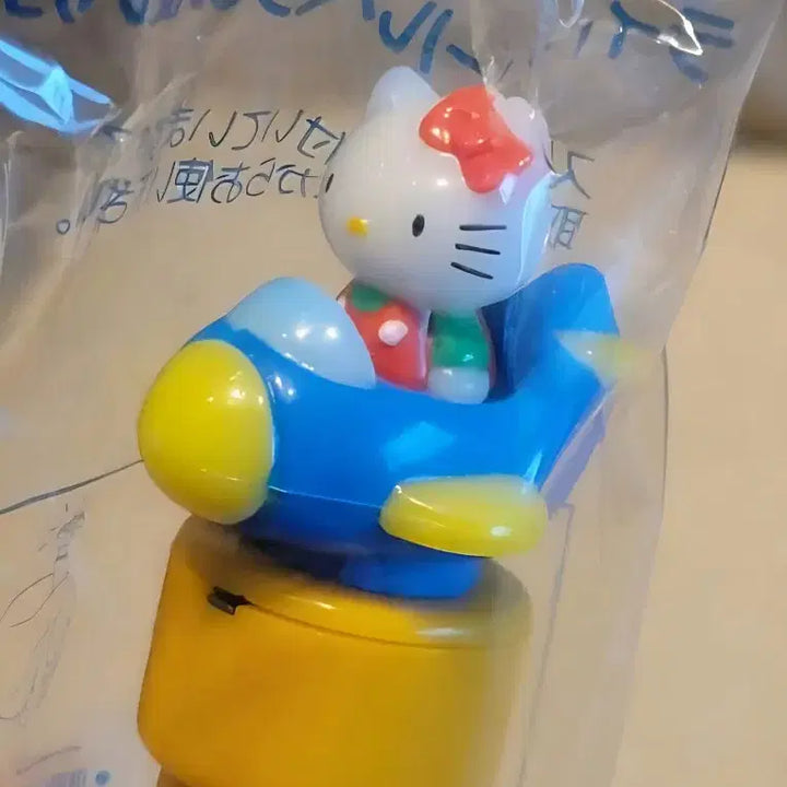 [BUNJANG] Kitty Airplane Series Ballpoint Pen / 비행기 키티 볼펜, 라이트 키티 볼펜, 불빛 키티 볼펜