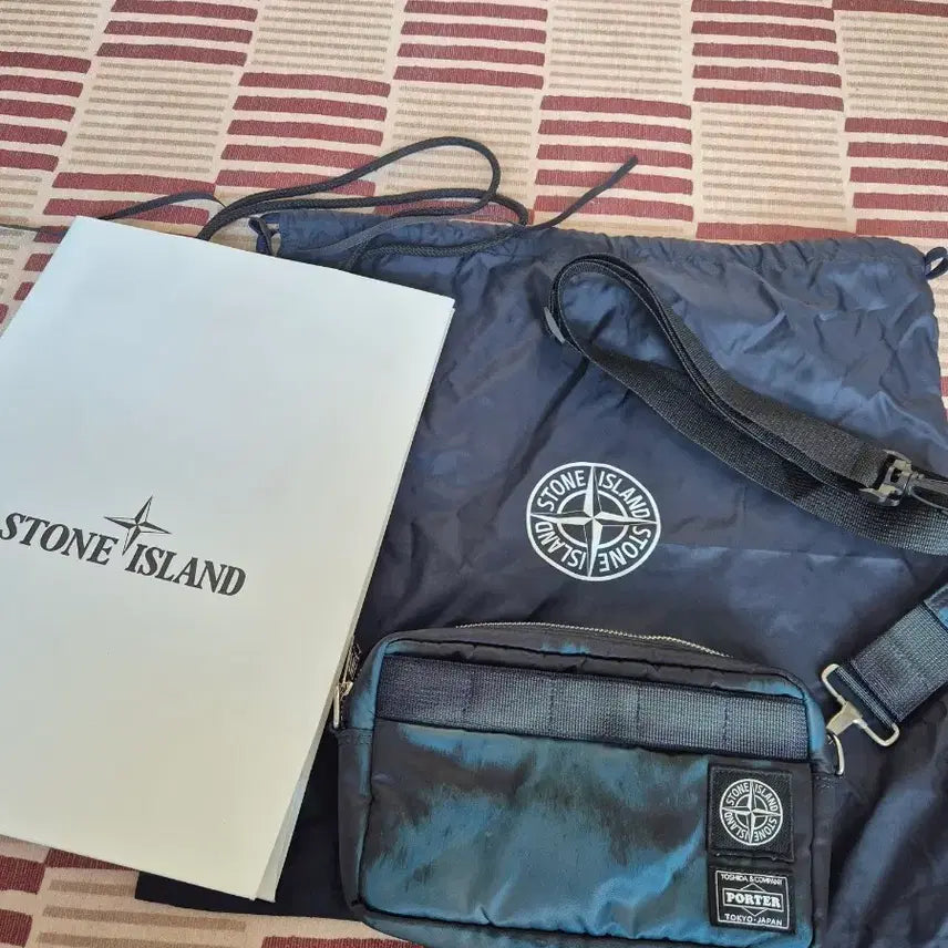[BUNJANG] Porter Stone Island Pouch / 포터 스톤아일랜드 파우치