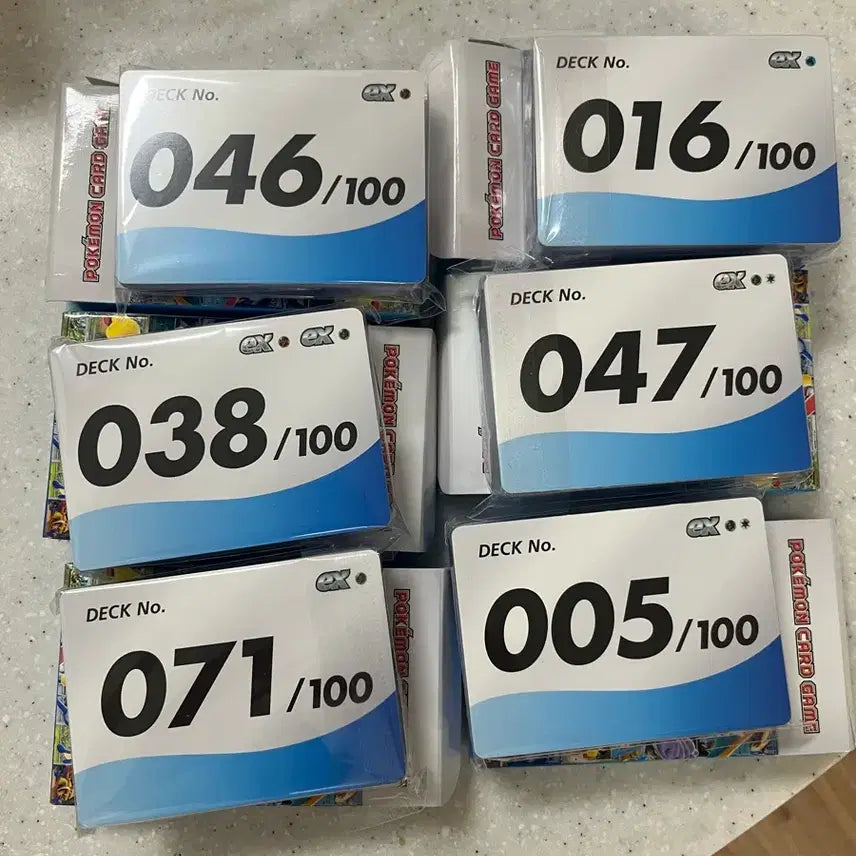 [BUNJANG] Pokemon Card 100 Deck / 포켓몬카드 100덱 판매합니다