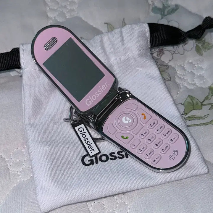 [BUNJANG] Glossier Keyring / 글로시에 키링