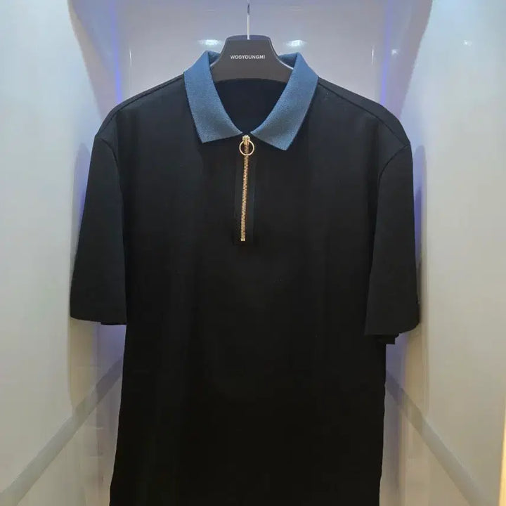 [SOLD OUT] 시스템옴므 배색 카라 티셔츠