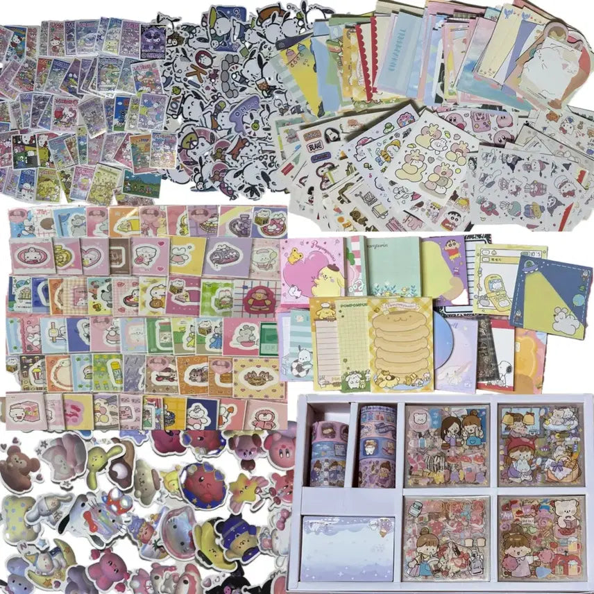 [BUNJANG] Sanrio Decorative Stickers Bundle Set / (뒤에 사진 있음) 다꾸 스티커 판매/ 다꾸 처분 산리오 조각스티커 인스