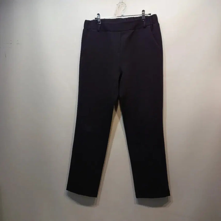 [BUNJANG] Black Women's Slacks Elastic Waist Pants / 블랙 여성용 슬랙스 벤딩 바지 봄가을 62213