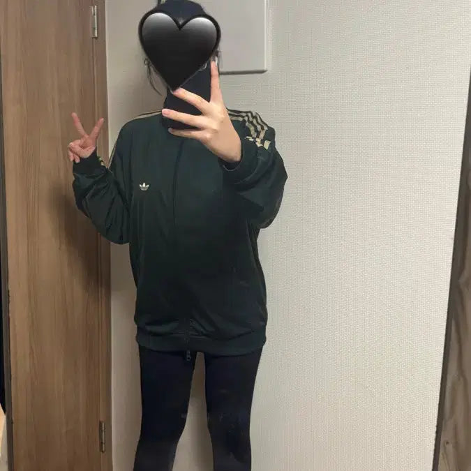 [BUNJANG] Adidas Dark Green Two-Way Jersey / 흔하지 않은 아디다스 져지