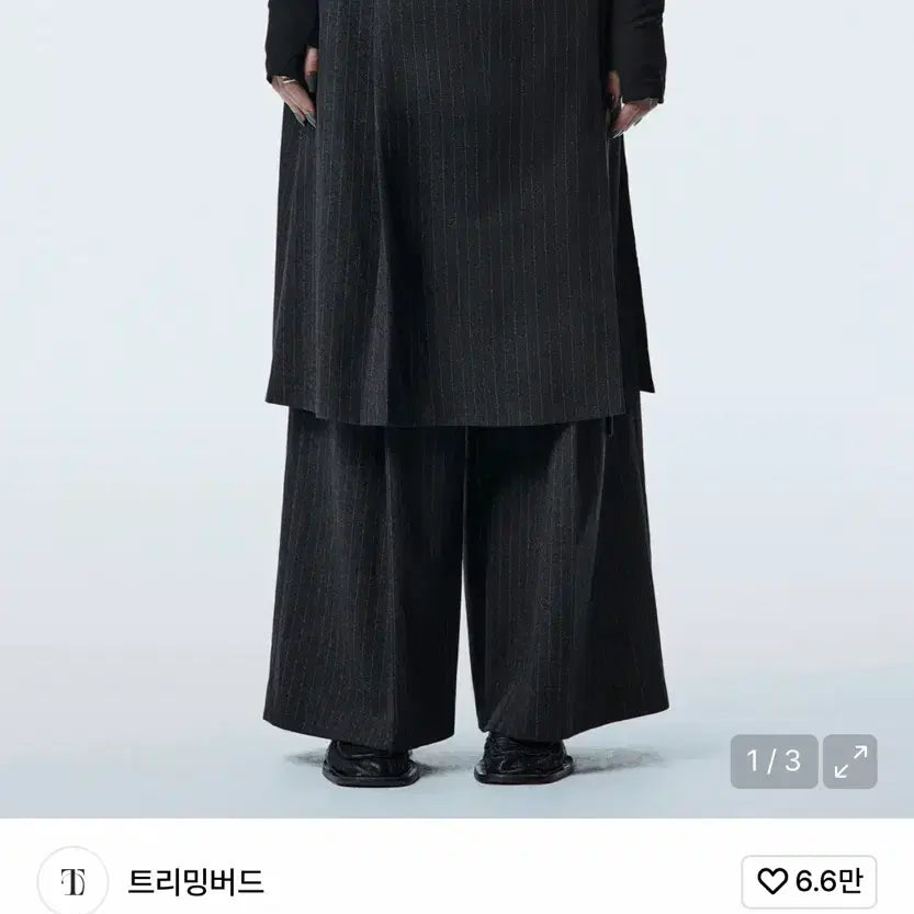 [BUNJANG] Trimming Bird Overlap Setup Pants / 트리밍버드 오버랩 셋업 팬츠 새상품