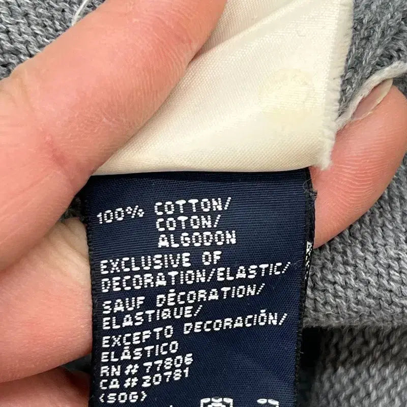 [BUNJANG] Tommy Hilfiger Basic Knit Sweater / 타미힐피거 베이직 니트 r3099