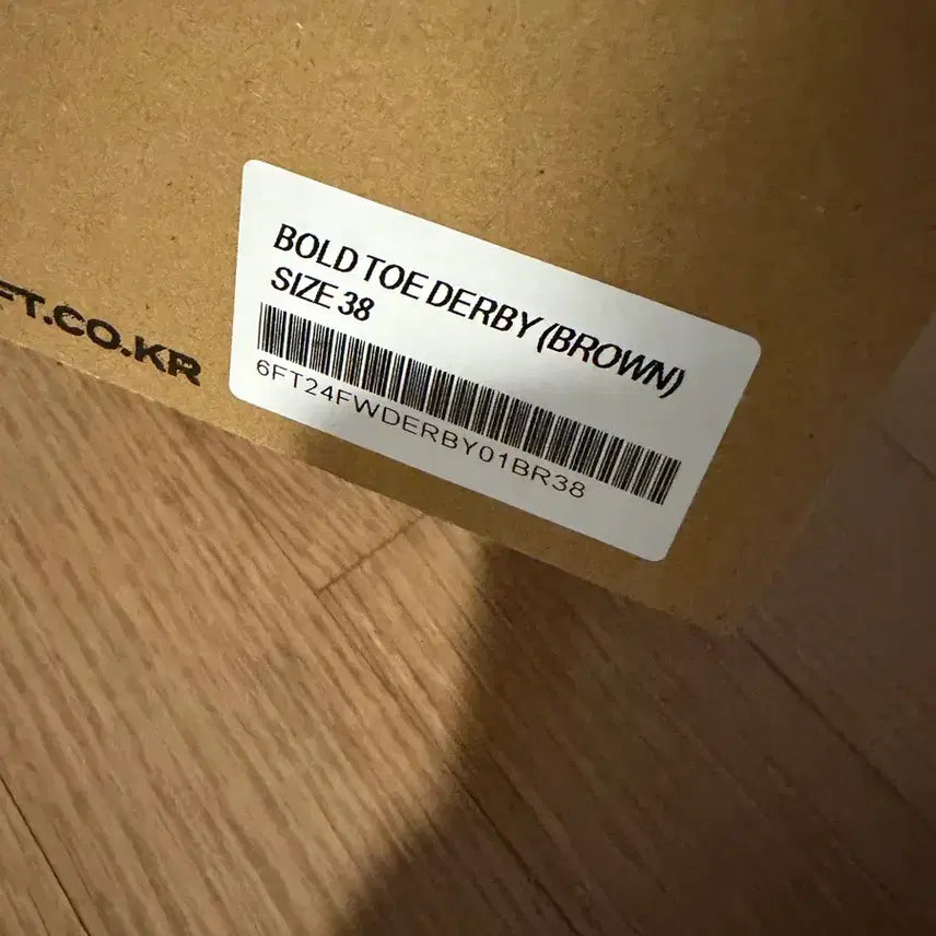 [BUNJANG] Sixfit Derby Shoes / (새상품)식스핏 더비슈즈 38(245~250)