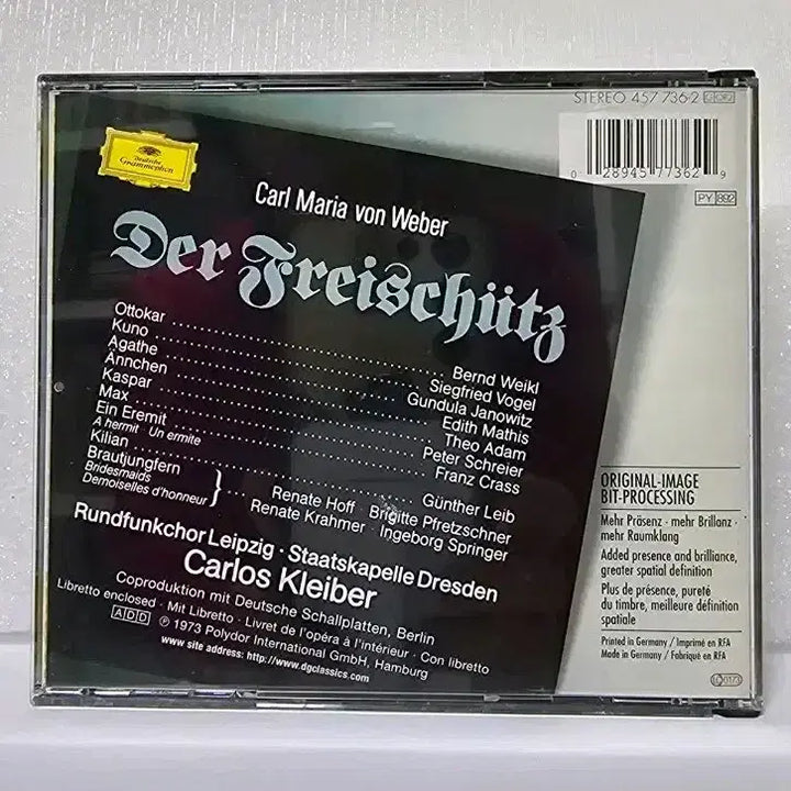 [BUNJANG] Carlos Kleiber The Freeshooter 2CD / 마탄의사수 카를로스 클라이버 2CD