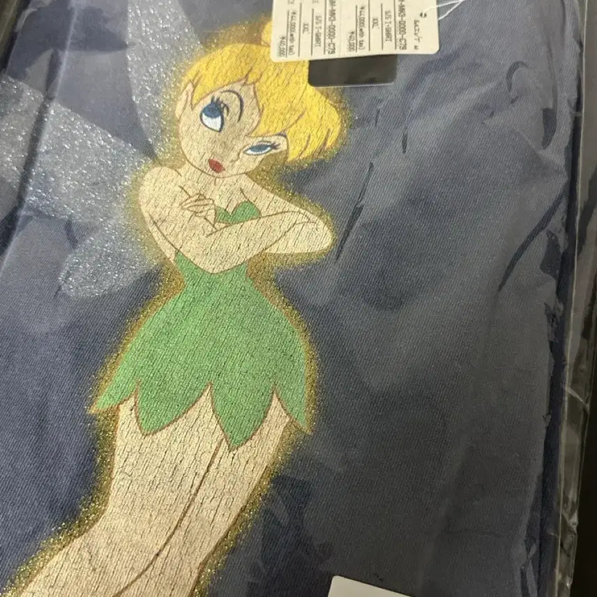 [BUNJANG] Saint Michael x Disney Tinkerbell Short Sleeve T-shirt / [L,XL,XXL] 세인트 미카엘 x 디즈니 26ss 팅커벨 반팔